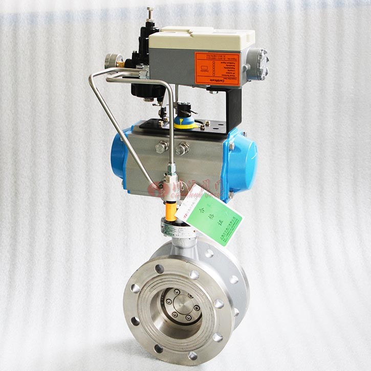 氣動(dòng)調(diào)節(jié)蝶閥實(shí)物圖