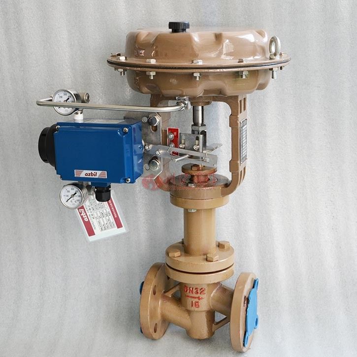 氣動襯氟調(diào)節(jié)閥實(shí)物圖